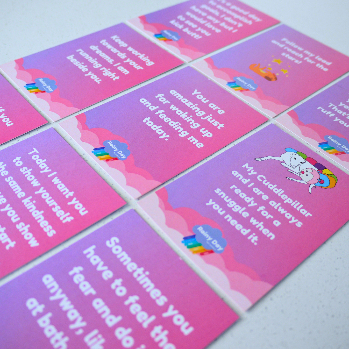 Affirmation card deck: What would your dog say?