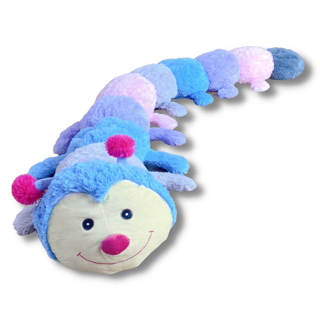 Cuddlepillar by Rainy Day Pets large jumbo plush caterpillar toy