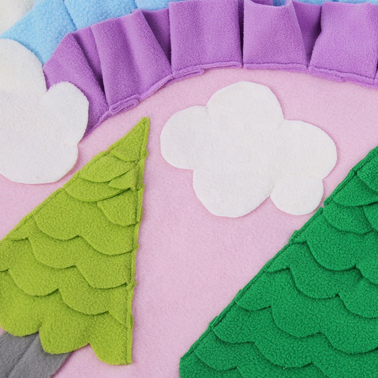 Rainbow Snuffle Mat Enrichment Toy