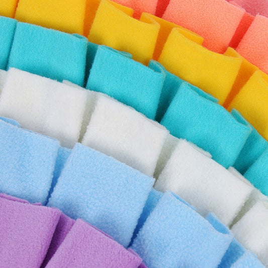 Rainbow Snuffle Mat Enrichment Toy