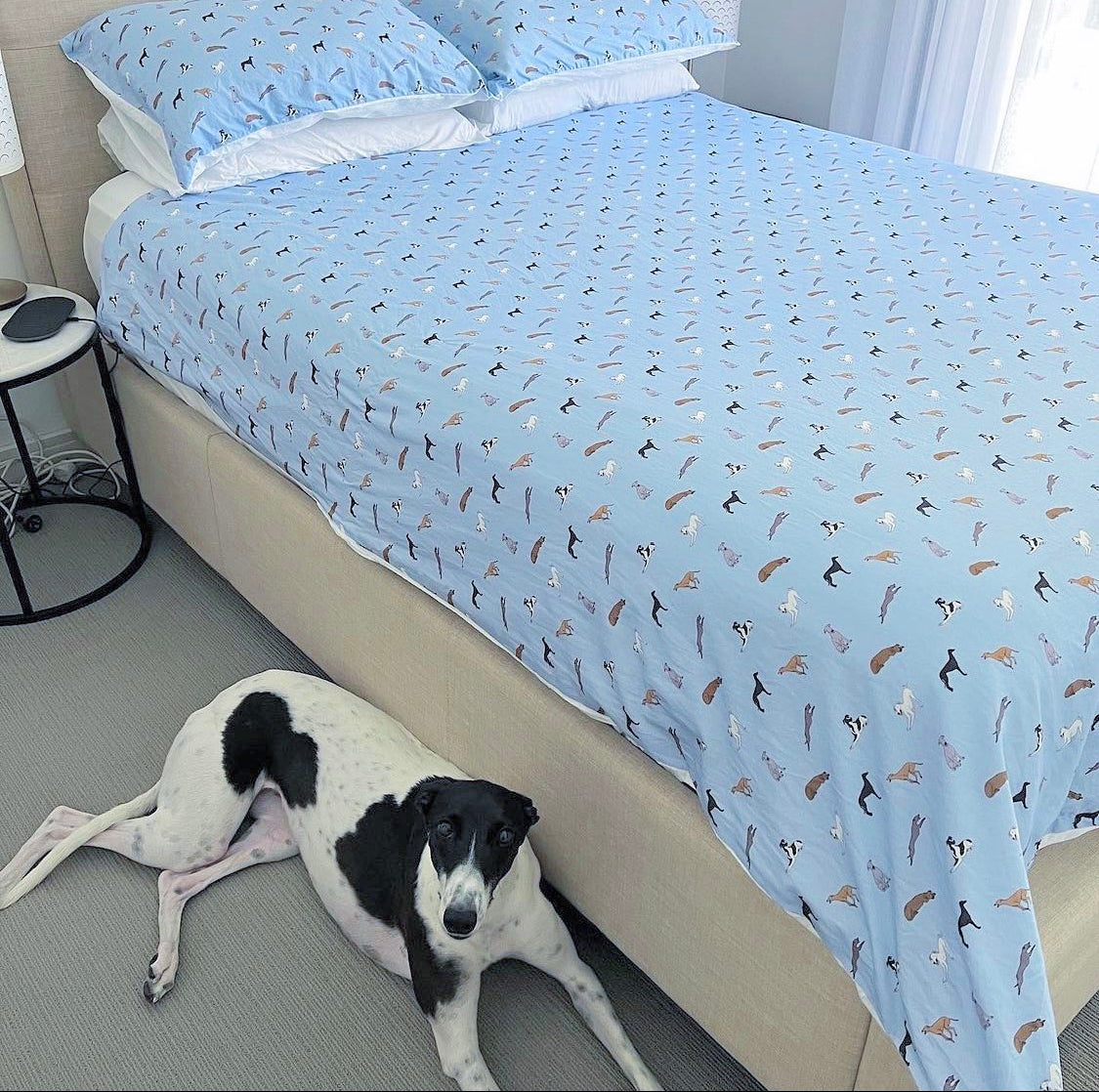 Greyhound Quilt Cover Set