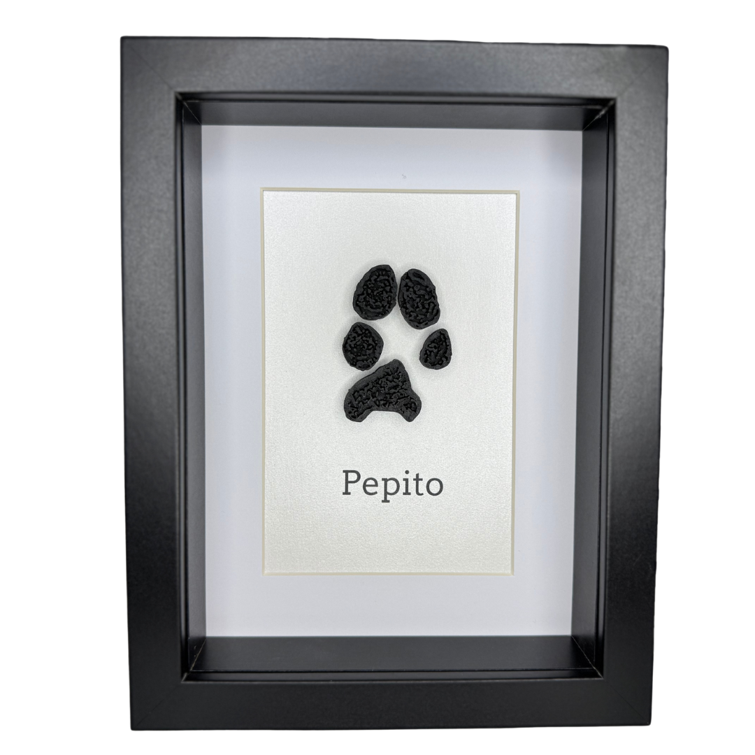 Custom Paw Print Frame
