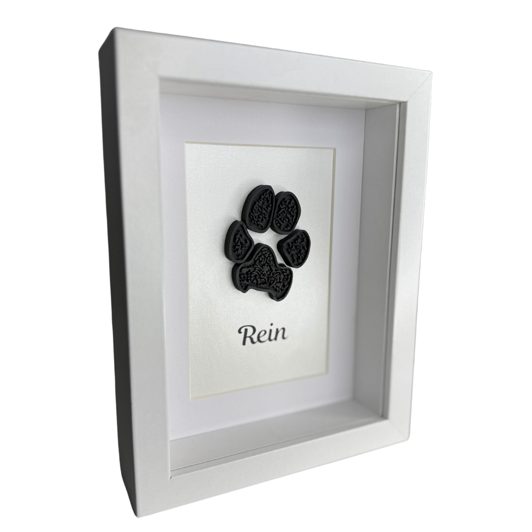 Custom Paw Print Frame